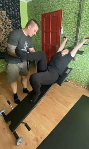 Spine Trainer gerincpados gyakorlat bemutatása