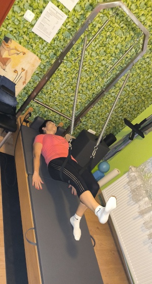 Pilates Reformer edzőeszköz gerinctornához Üllőn